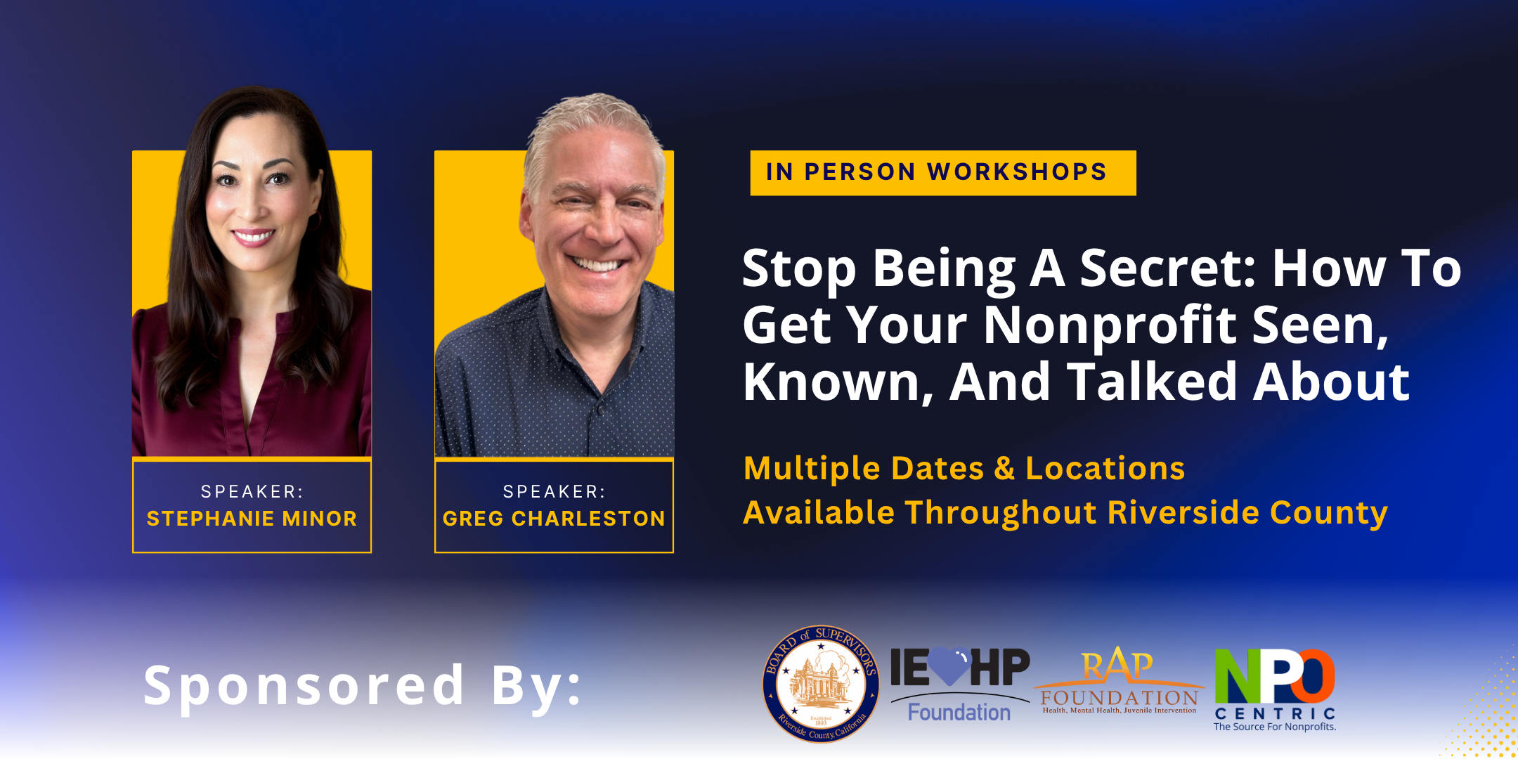 Stop Being A Secret: How To Get Your Nonprofit Seen, Known, And Talked About