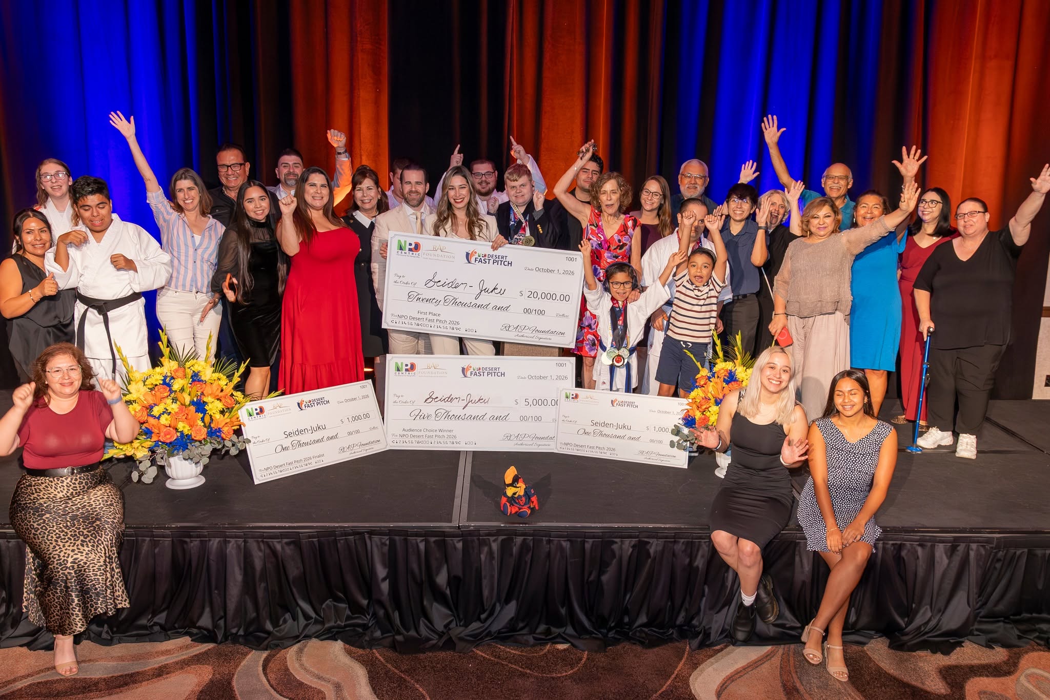 Huge congratulations to Tamara Canedo, the First-Place Winner of NPO Desert Fast Pitch 2026 and the $20,000 cash grant!